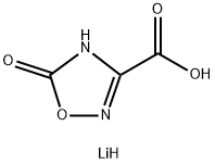 5-氧代-2,5-二氢-1,2,4-恶二唑-3-甲酸锂盐, 2418661-24-0, 结构式