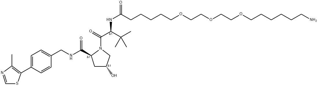 (S,R,S)-AHPC-6-2-2-6-氨基, 2421187-84-8, 结构式