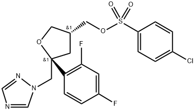 泊沙康唑杂质15, 2423024-27-3, 结构式