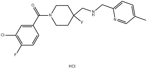 Befiradol hydrochloride Struktur