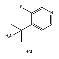 2-(3-fluoropyridin-4-yl)propan-2-amine dihydrochloride, 2442597-47-7, 结构式