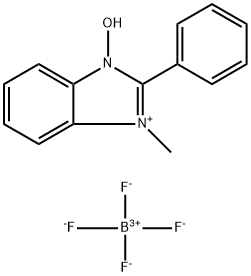 1-hydroxy-3-methyl-2-phenyl-1H-benzo[d]imidazol-3-ium tetrafluoroborate 结构式