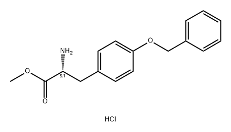 H-D-Tyr(Bzl)-OMe.HCl Struktur