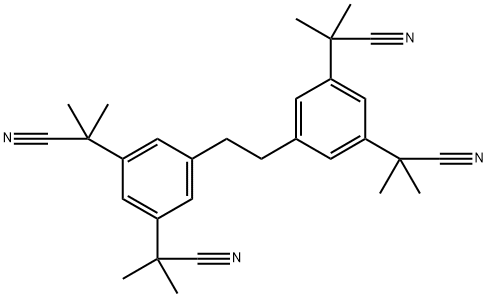 阿那曲唑杂质39, 2447054-72-8, 结构式