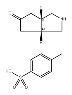 cis-Hexahydro-cyclopenta[c]pyrrol-5-one tosylate Structure