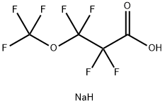 Propanoic acid, 2,2,3,3-tetrafluoro-3-(trifluoromethoxy)-, sodium salt (1:1)