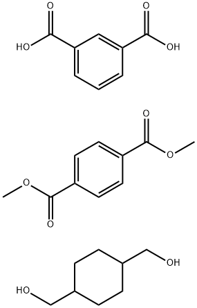 1,3-Benzenedicarboxylic acid polymer with 1,4-cyclohexanedimethanol and dimethyl 1,4-benzenedicarboxylate Structure