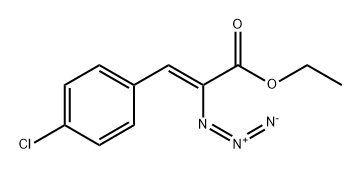 2-Propenoic acid, 2-azido-3-(4-chlorophenyl)-, ethyl ester, (2Z)-
