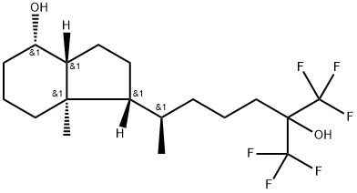 2454249-03-5 1H-INDENE-1-PENTANOL, OCTAHYDRO-4-HYDROXY-Ε,7A-DIMETHYL-Α,Α-BIS(TRIFLUOROMETHYL)-, (ΕR,1R,3AR,4S,7AR)-