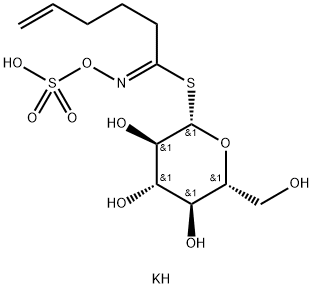 Glucobrassicanapin potassium salt Struktur