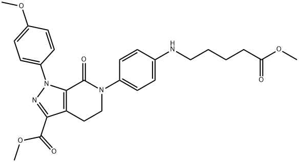 阿哌沙班杂质31, 2458079-10-0, 结构式