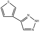 4-(噻吩-3-基)-2H-1,2,3-三唑 结构式