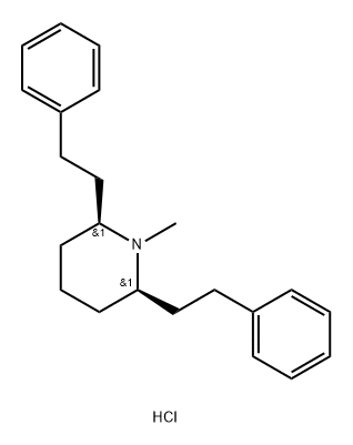 Lobelane Hydrochloride Struktur