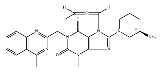 利格列汀杂质6, 2463617-43-6, 结构式