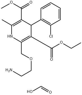 3,5-Pyridinedicarboxylic acid, 2-[(2-aminoethoxy)methyl]-4-(2-chlorophenyl)-1,4-dihydro-6-methyl-, 3-ethyl 5-methyl ester, monoformate (9CI)