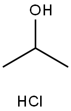 Hydrochloric acid, compd. with 2-propanol (1:1) (9CI) 结构式