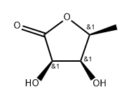 L-Lyxonic acid, 5-deoxy-, γ-lactone Structure