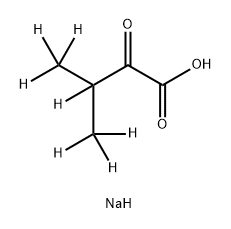 酮异戊酸钠盐, 2483831-46-3, 结构式