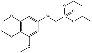 二乙基(((3,4,5-三甲氧基苯基)塞拉尼基)甲基)膦酸酯,2485020-65-1,结构式
