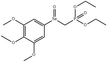 二乙基((3,4,5-三甲氧基苯基)硒基)甲基)膦酸酯,2485020-66-2,结构式