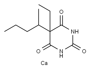 ペントバルビタールカルシウム 化学構造式