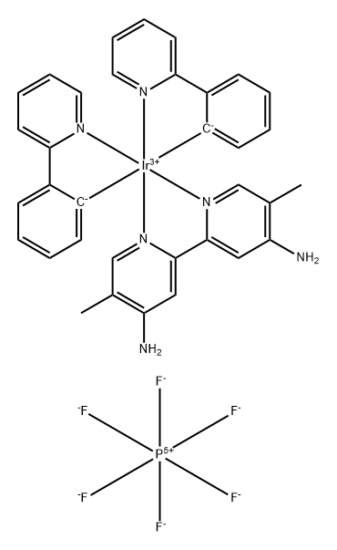 2489240-33-5 IR(PPY)2(4,4′-(NH2)2,5,5′-ME2BPY)]六氟磷酸盐