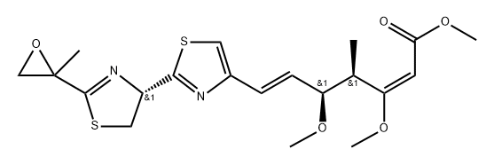 蜂窝噻唑 K, 248938-47-8, 结构式