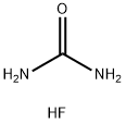 氟化氢尿素, 24926-15-6, 结构式