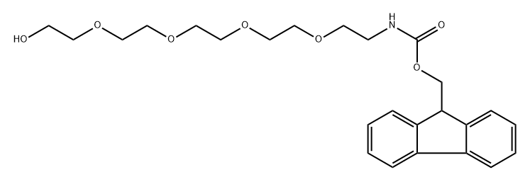 N-芴甲氧羰基-五聚乙二醇, 2496687-06-8, 结构式