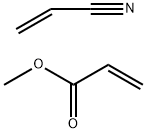 ACRYLONITRILE-METHYL ACRYLATE COPOLYMER Struktur