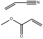 ACRYLONITRILE-METHYL ACRYLATE COPOLYMER Structure