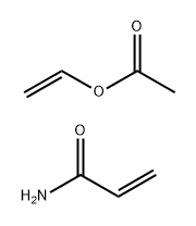 Acetic acid ethenyl ester, polymer with 2-propenamide 结构式