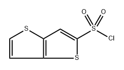 thieno[3,2-b]thiophene-2-sulfonyl chloride Struktur
