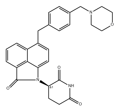 (R)-CFT7455 结构式