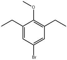 5-Bromo-1,3-diethyl-2-methoxybenzene,250609-62-2,结构式