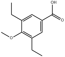 3,5-Diethyl-4-methoxybenzoic acid,250609-63-3,结构式