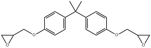 双酚A型环氧树脂(E-03型), 25085-99-8, 结构式