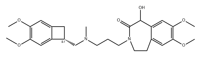 伊伐布雷定杂质81 盐酸盐,2511244-96-3,结构式