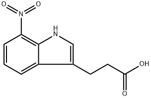 3-(7-nitro-1H-indol-3-yl)propanoic acid Structure