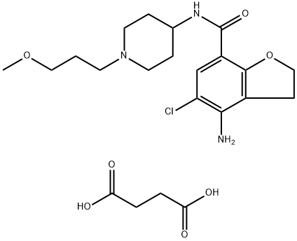 琥珀酸普芦卡必利杂质G, 2512235-90-2, 结构式