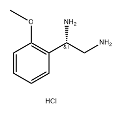 (S)-1-(2-methoxyphenyl)ethane-1,2-diamine dihydrochloride Struktur