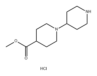 methyl [1,4'-bipiperidine]-4-carboxylate dihydrochloride 结构式