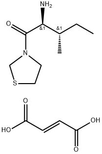 Thiazolidine,3-[(2S,3S)-2-aMino-3-Methyl-1-oxopentyl]-, (2E)-2-butenedioate (2:1) Structure