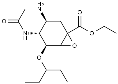 Oseltamivir Impurity 140 Struktur