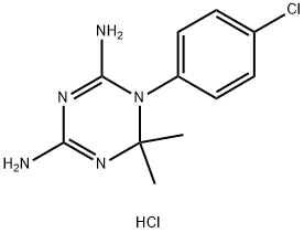 Cycloguanil Dihydrochloride Struktur