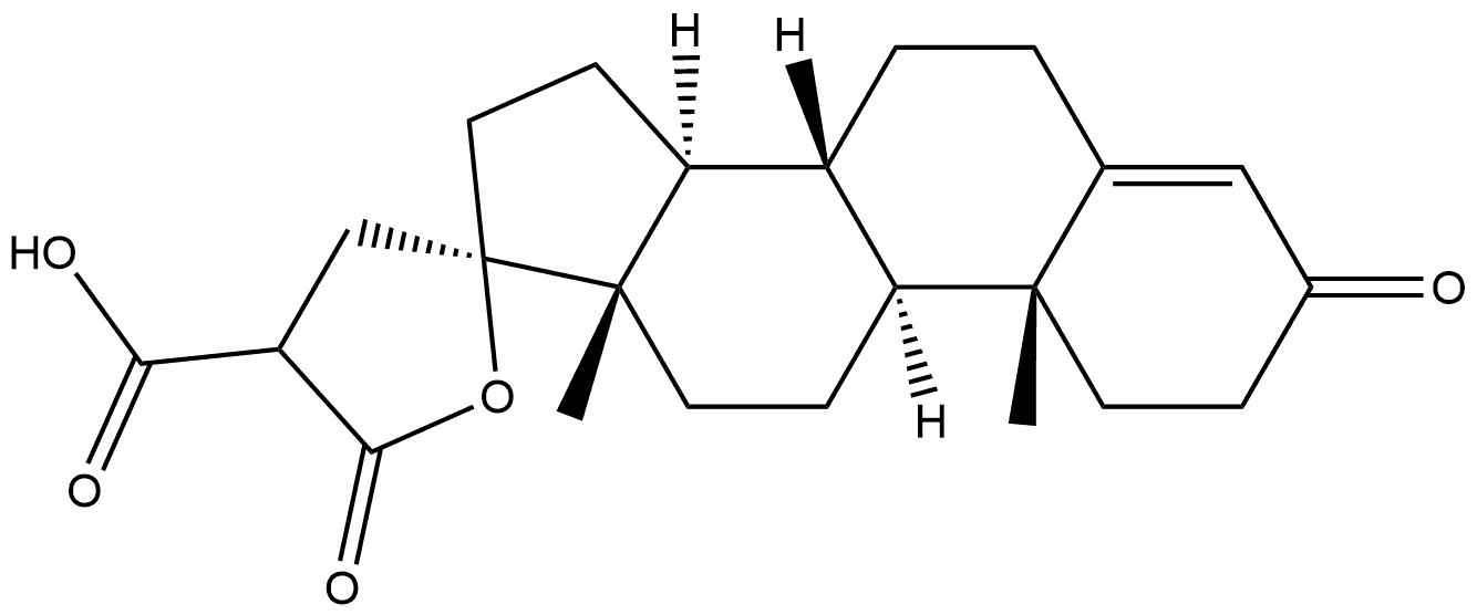 螺内酯杂质20,2537956-65-1,结构式