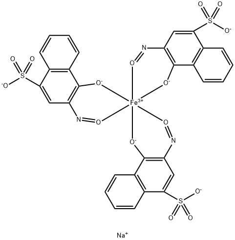 Trinatriumtris[4-hydroxy-3-nitrosonaphthalin-1-sulfonato(2-)-O3,O4]ferrat(3-)