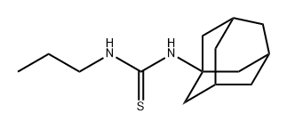 N-Propyladamantylthiourea Structure