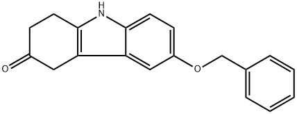 methyl 3-oxo-2,3,4,9-tetrahydro-1H-carbazole-6-carboxylate 化学構造式