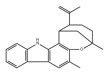 Cyclomahanimbine Structure